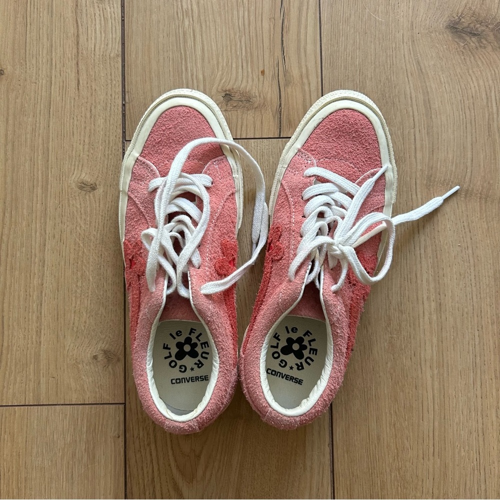 Golf lefleur pink converse